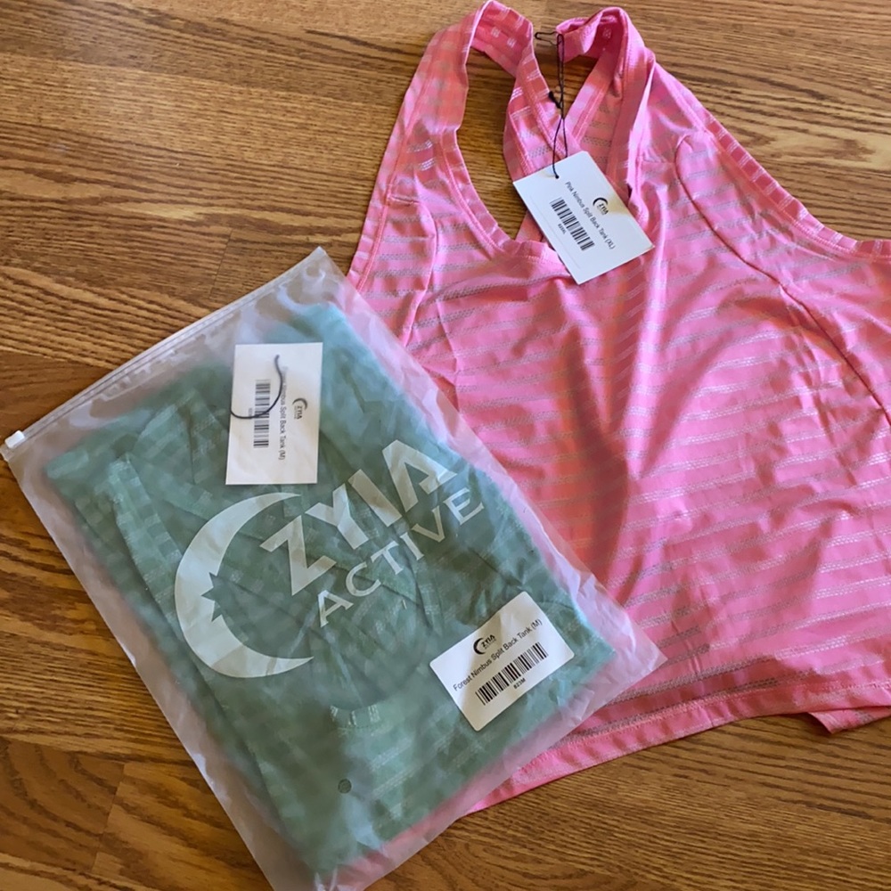 ZYIA Nimbus split tanks- set of two!